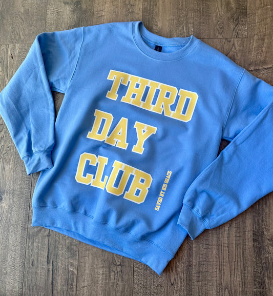 Third Day Club - Saved by HIS Grace Crewneck