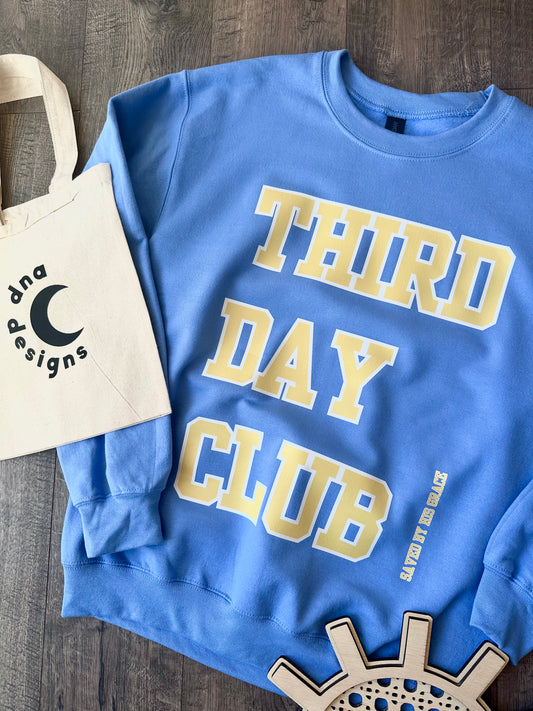 Third Day Club - Saved by HIS Grace Crewneck