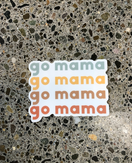 Go Mama Sticker