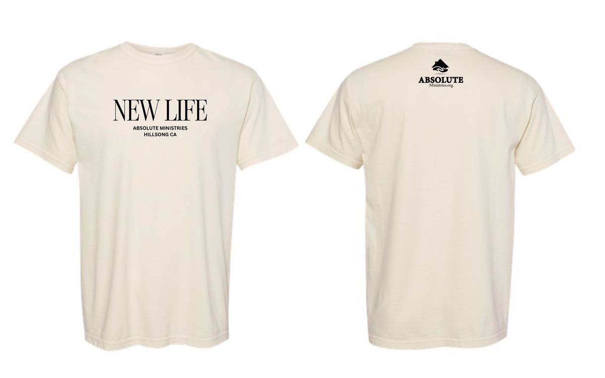NEW LIFE | ABSOLUTE Ministries x HILLSONG CA T-Shirt